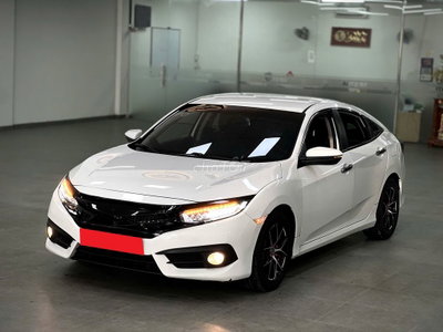 Honda Civic G 1.8 AT 2021 Trắng - Odo 70,000 Km