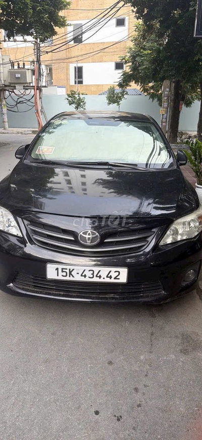 Toyota Altis Số tự động Đen