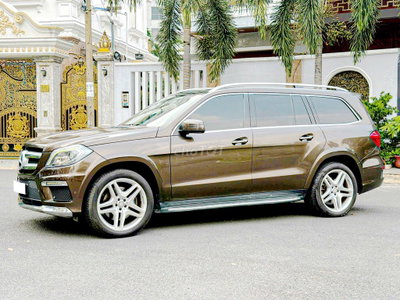 Mercedes GL500 4Matic Nâu