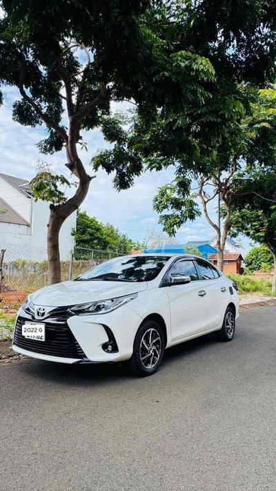 Toyota Vios 2022 G 11000 km Trắng