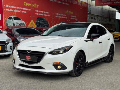 Mazda 3 Sedan 2016 AT 96.000 km Trắng không lỗi