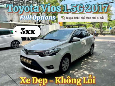 Toyota Vios 2017 1.5G Trắng