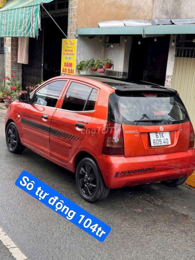 Kia Morning Số tự động 5 chỗ Cam