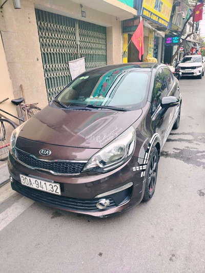 Kia Rio 2015 Tự động 105000 km Nâu