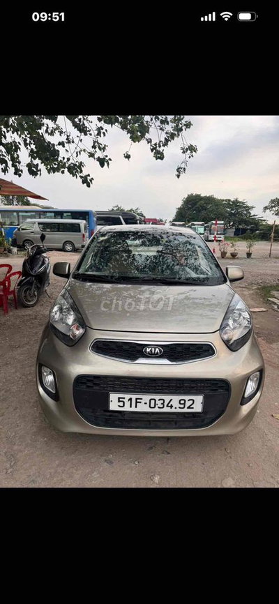 Kia Morning 2016 Số sàn Vàng cát
