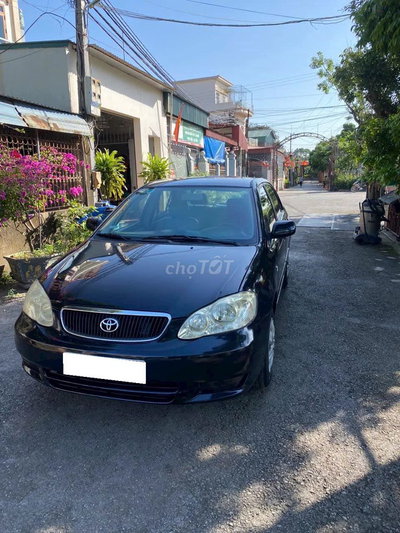 Toyota Altis 2002 Số sàn Đen