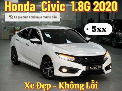 🚘Honda Civic 1.8G 2020 - Xe gia đình 1 chủ dùng kỹ