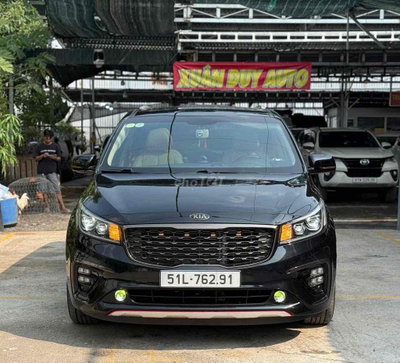 Kia Sedona 2.2DATH Luxury 2019 89000km Đen