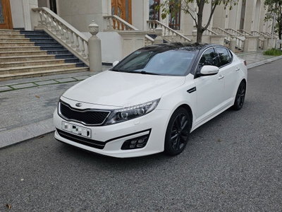 Kia Optima 2014 2.0AT 91000 km Trắng