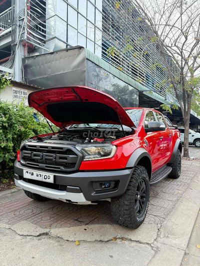 Ford Raptor màu Đỏ 2019 biển A odo chuẩn
