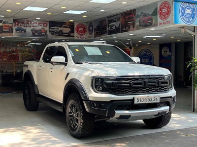 Ford Ranger Raptor 2024 Trắng 12.000 km