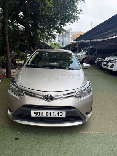 Toyota Vios 2018 E Vàng cát