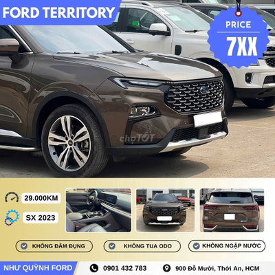 Ford Territory 2023 Titanium X 29.000 km Nâu