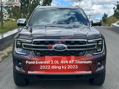 Xe Ford Everest Titanium Plus 2.0L 4x4 AT 2022