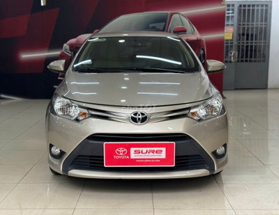 Toyota Vios 2017 1.5E CVT Nâu vàng (THƯƠNG LƯỢNG)