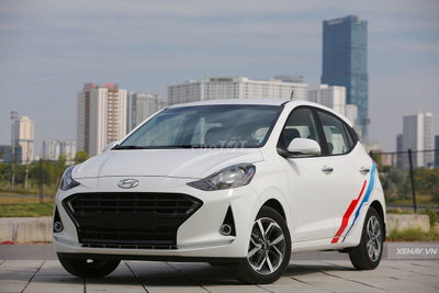 Hyundai Grand i10 màu Trắng