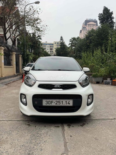 Kia Morning 2019 Deluxe Trắng zin cả xe