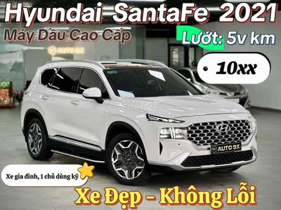 🚘Hyundai SantaFe 2021 Full Dầu Cao Cấp-Xe gđ 1 chủ