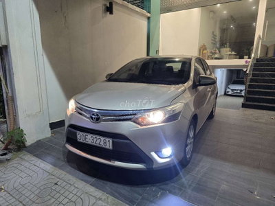 Toyota Vios G 2016 100.000 km Vàng cát