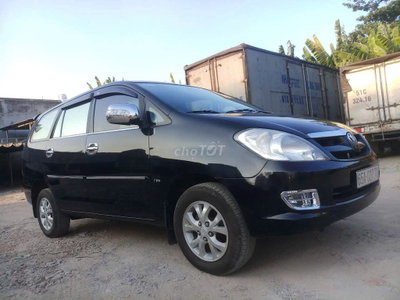 Toyota Innova G xịn 2008 Đen, biển TP Cần Thơ