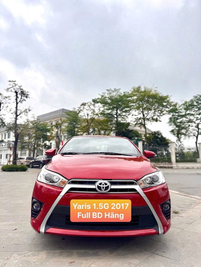 Toyota Yaris 1.5G 2017 – biển Hà Nội