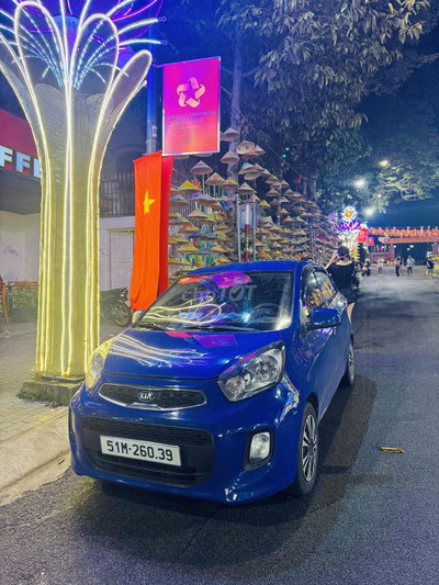 Kia Morning 2018 bản đủ Số sàn 1.25 MT - 140000 km