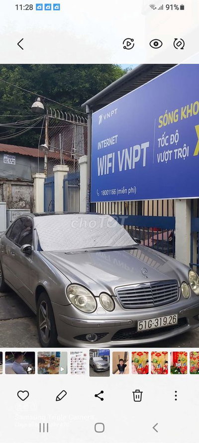 Mercedes-Benz E280 2006 140000km Bạc