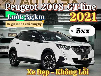 🚘 Peugeot 2008 GTLine 2021 - Xe gia đình dùng kỹ