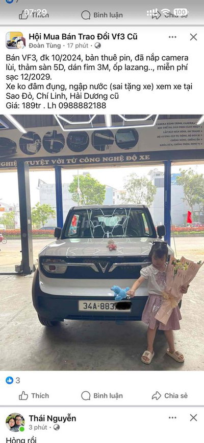 VinFast VF3 2024 Trắng