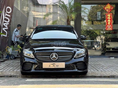 Mercedes C300 AMG Facelift 2021 Đen/đen 38.000 km