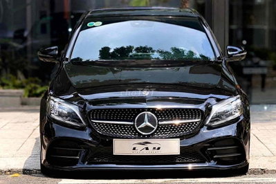 Mercedes C300 AMG Facelift 2021 Đen/Nâu