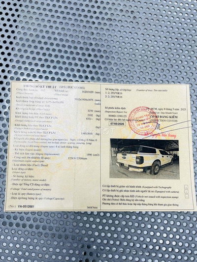 Ford Ranger 2023 XLS Trắng