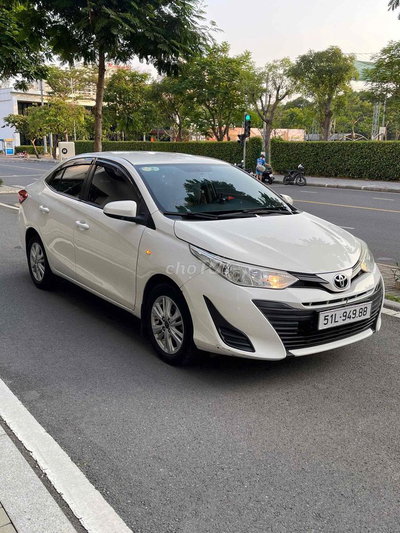 Toyota Vios 2018 Trắng MT -fom mới