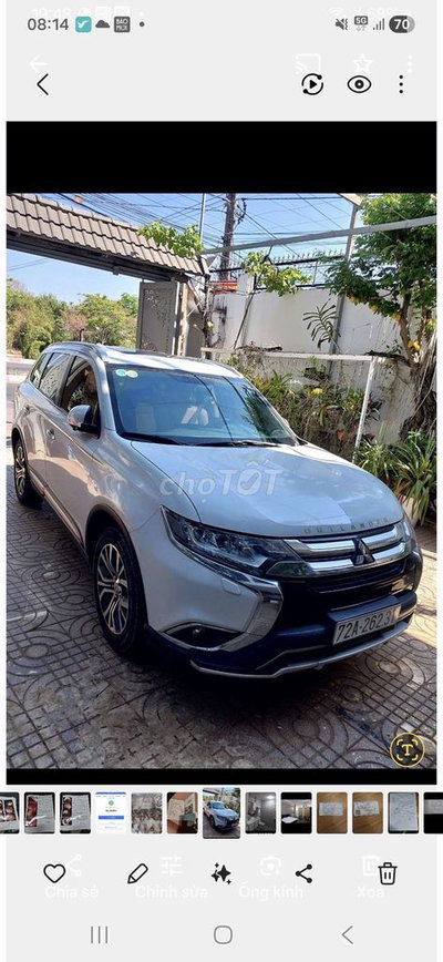 Mitsubishi Outlander 2018 7 chỗ Trắng