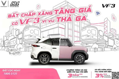 Xe điện VinFast VF 3 - Củ Chi