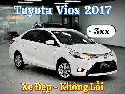 🚘 Toyota Vios 2017 1.5G CVT - Xe Đẹp - Không Lỗi