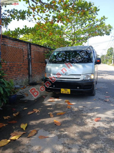 Xe Toyota Hiace 2.5 2007