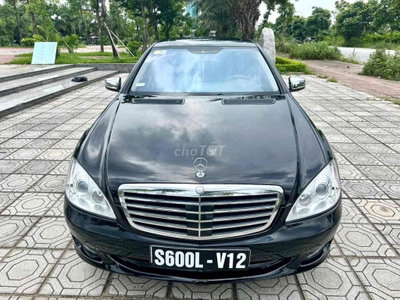 Mercedes Benz S Class S600L- V12 máy - 2 Bitubos