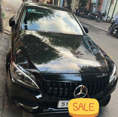 Mercedes-Benz C200 model 2018, sx17 Đen odo 7v1