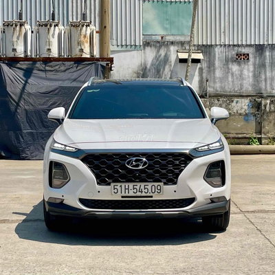 Hyundai Santafe 2019 Full Xăng 69.000km Trắng