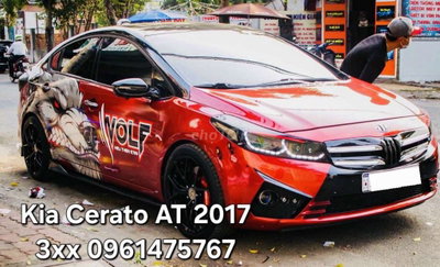 Kia Cerato 2017 1.6L Tự động Đỏ