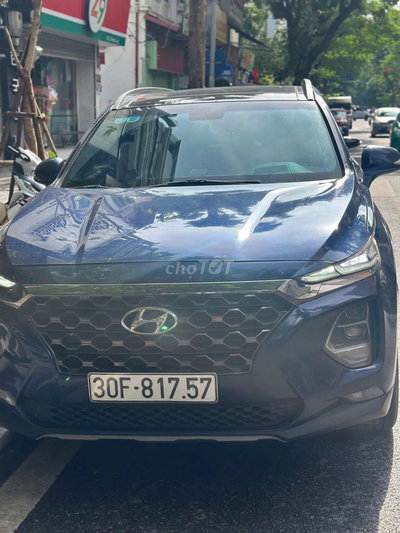 CC ban xe Hyundai Santafe 2019 Full option Xanh