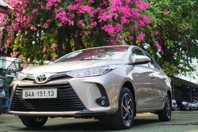 Toyota Vios E 2022 Vàng cát