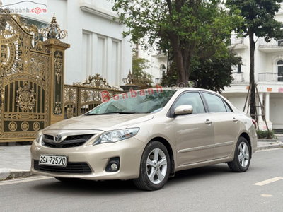 Xe Toyota Corolla altis 2.0V 2013