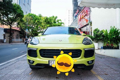 Porsche Cayenne 2016 Xanh