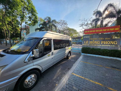 Ford Transit 2016 16 chỗ Bạc