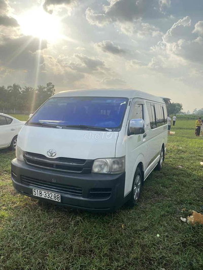 Toyota Hiace 2009 tải van 6N/850kg