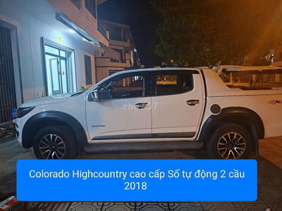 Chevrolet Colorado Highcountry 2018 máy 2.8