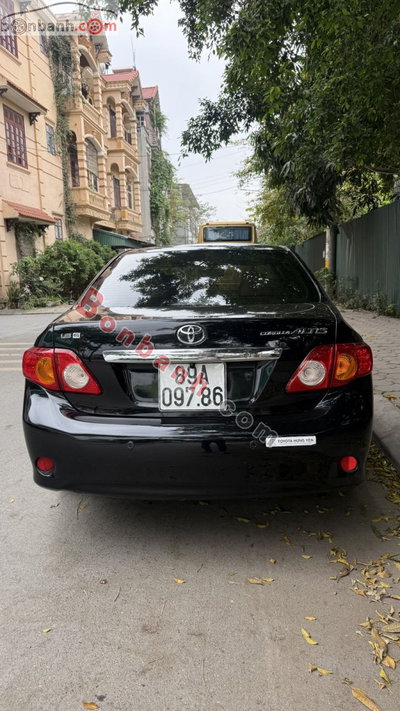 Xe Toyota Corolla altis 1.8G MT 2010