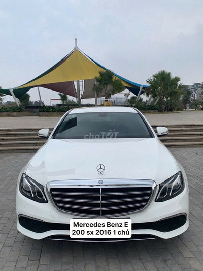 Mercedes Benz E Class E200 2016 màu trắng